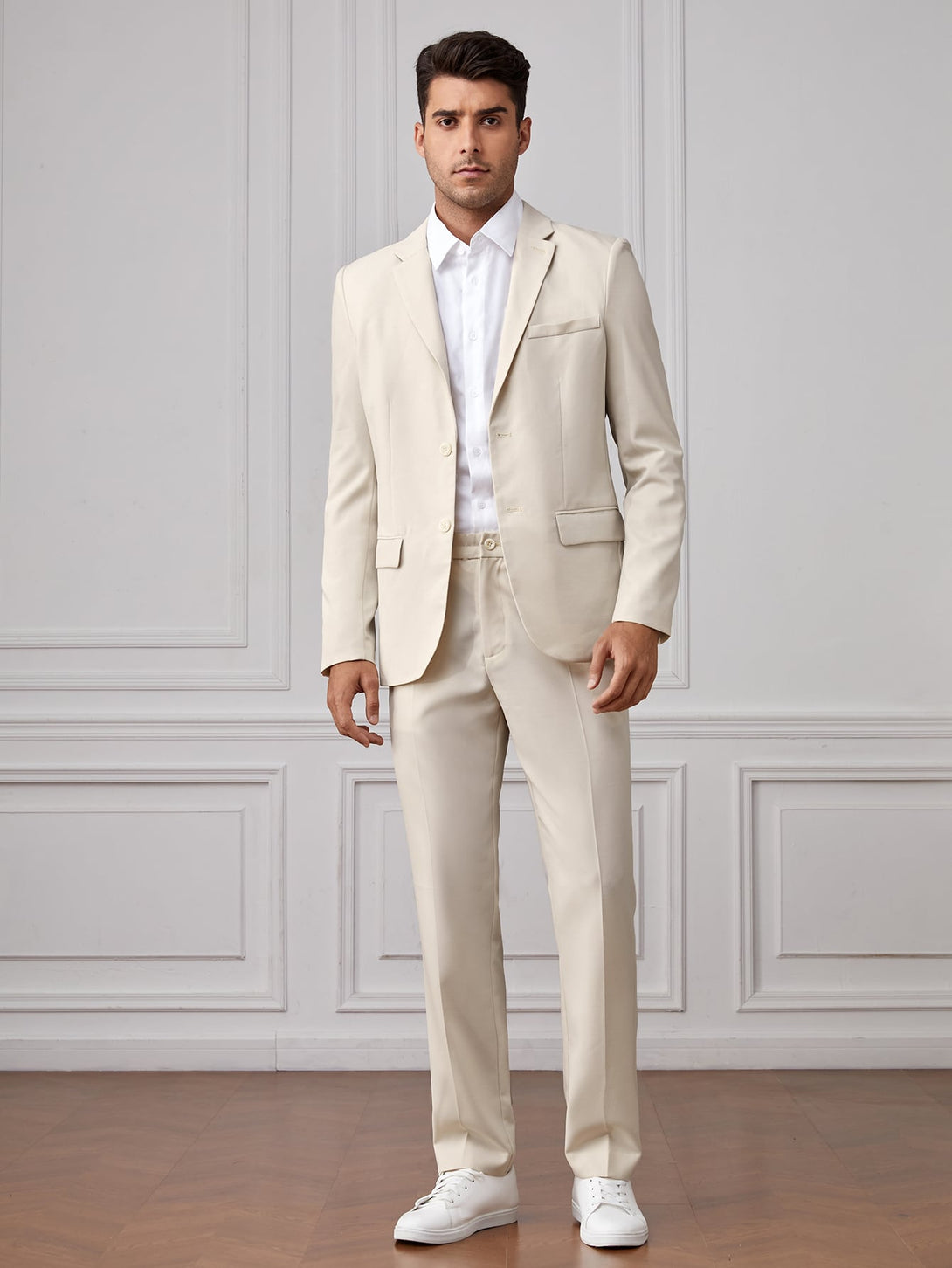 Hombres, Ropa de hombre, Trajes & Piezas separadas para Hombres, Traje de hombre, OUTFITS LOOKBOOK, 11706526, Beis