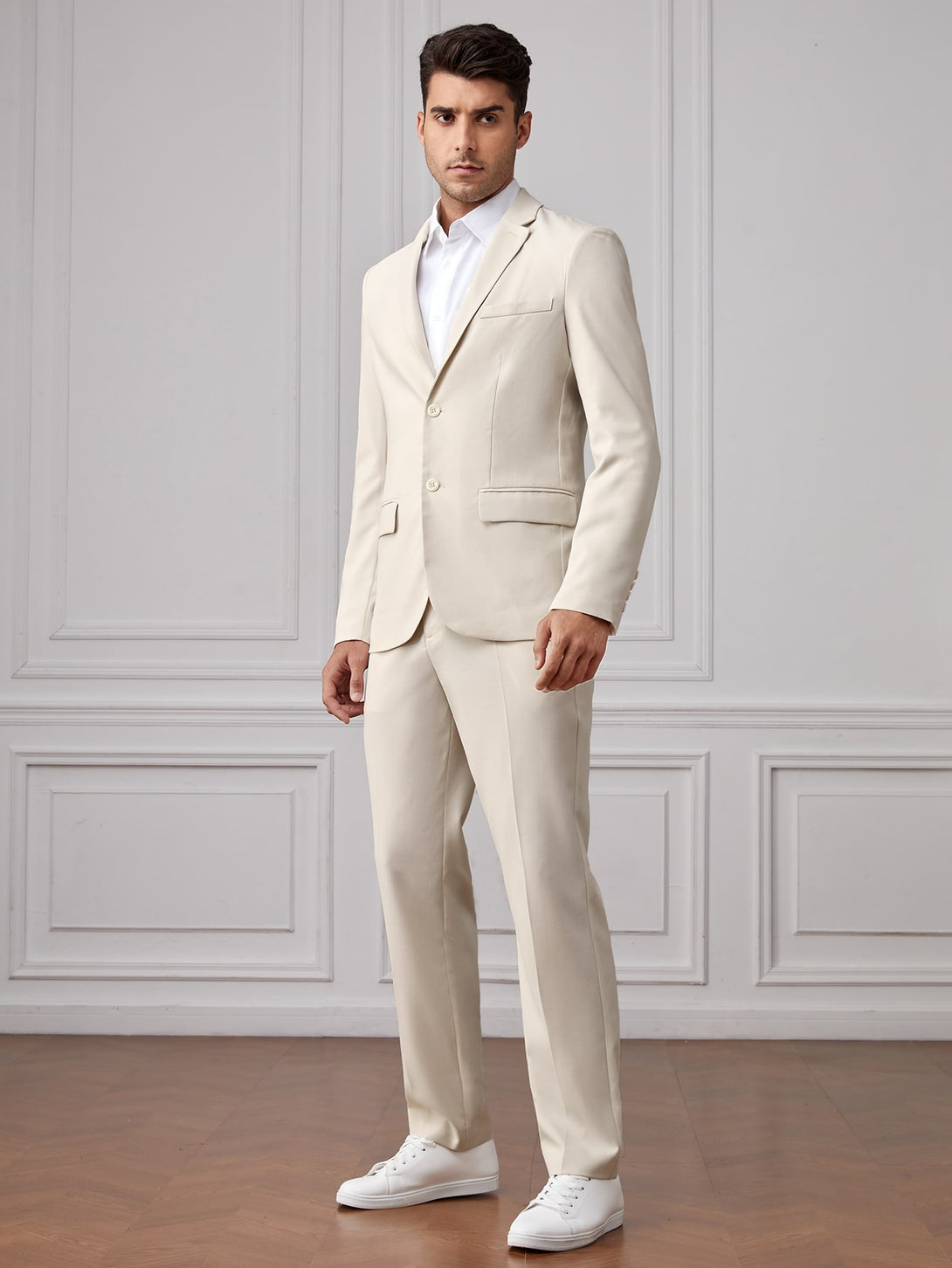 Hombres, Ropa de hombre, Trajes & Piezas separadas para Hombres, Traje de hombre, OUTFITS LOOKBOOK, 11706526, Beis