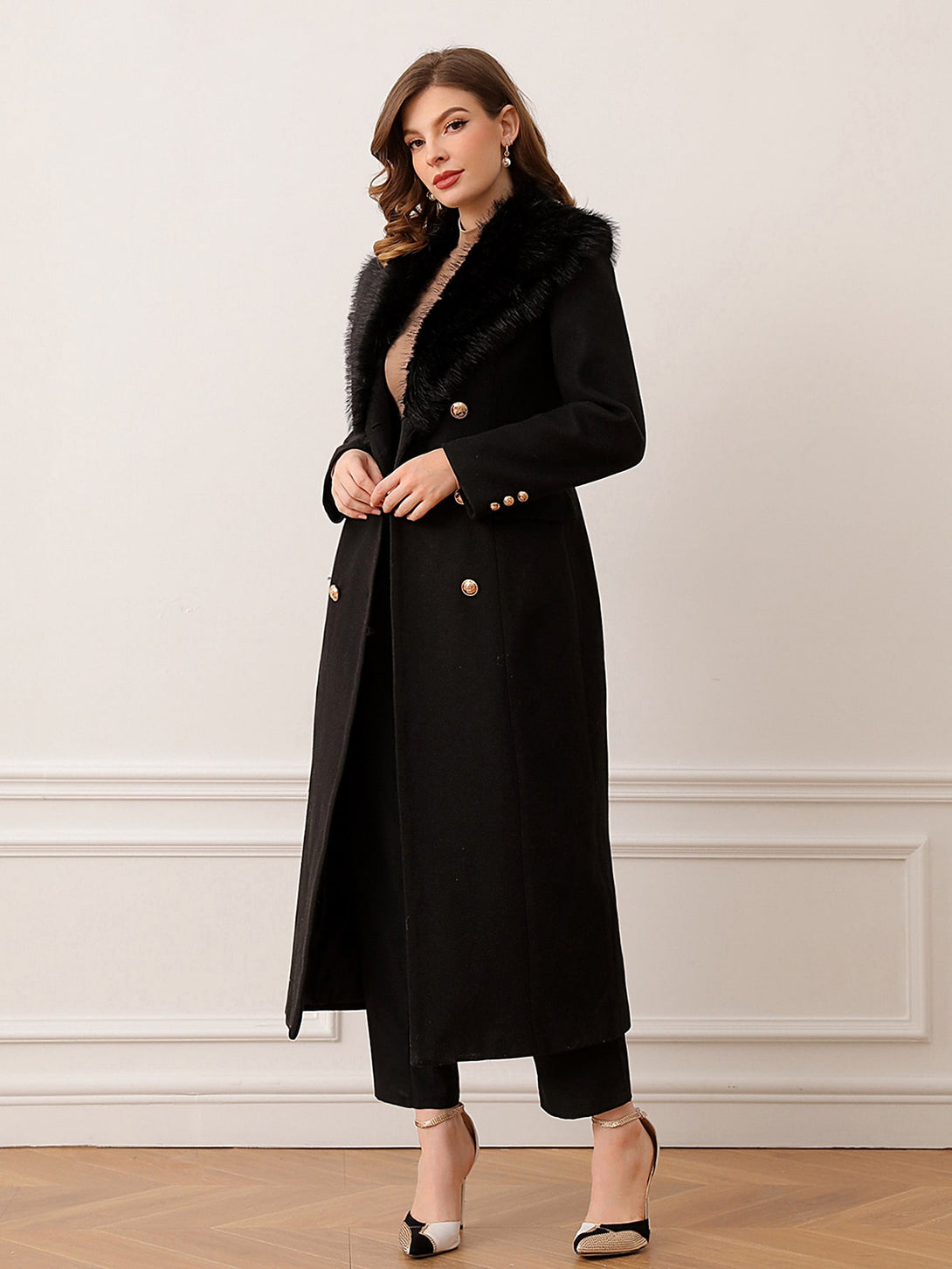 Ropa de Mujer, Ropa de Exterior para Mujer, Abrigos de Mujer, COUPLE LOOKBOOK, 11859396, Negro