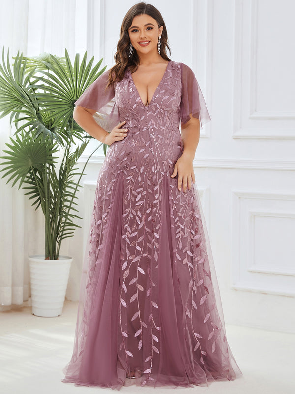 Ropa de Mujer, Bodas & Eventos, Boda Mujer Plus, Vestidos de Dama de Honor en Tallas Grandes, , Rosa vieja