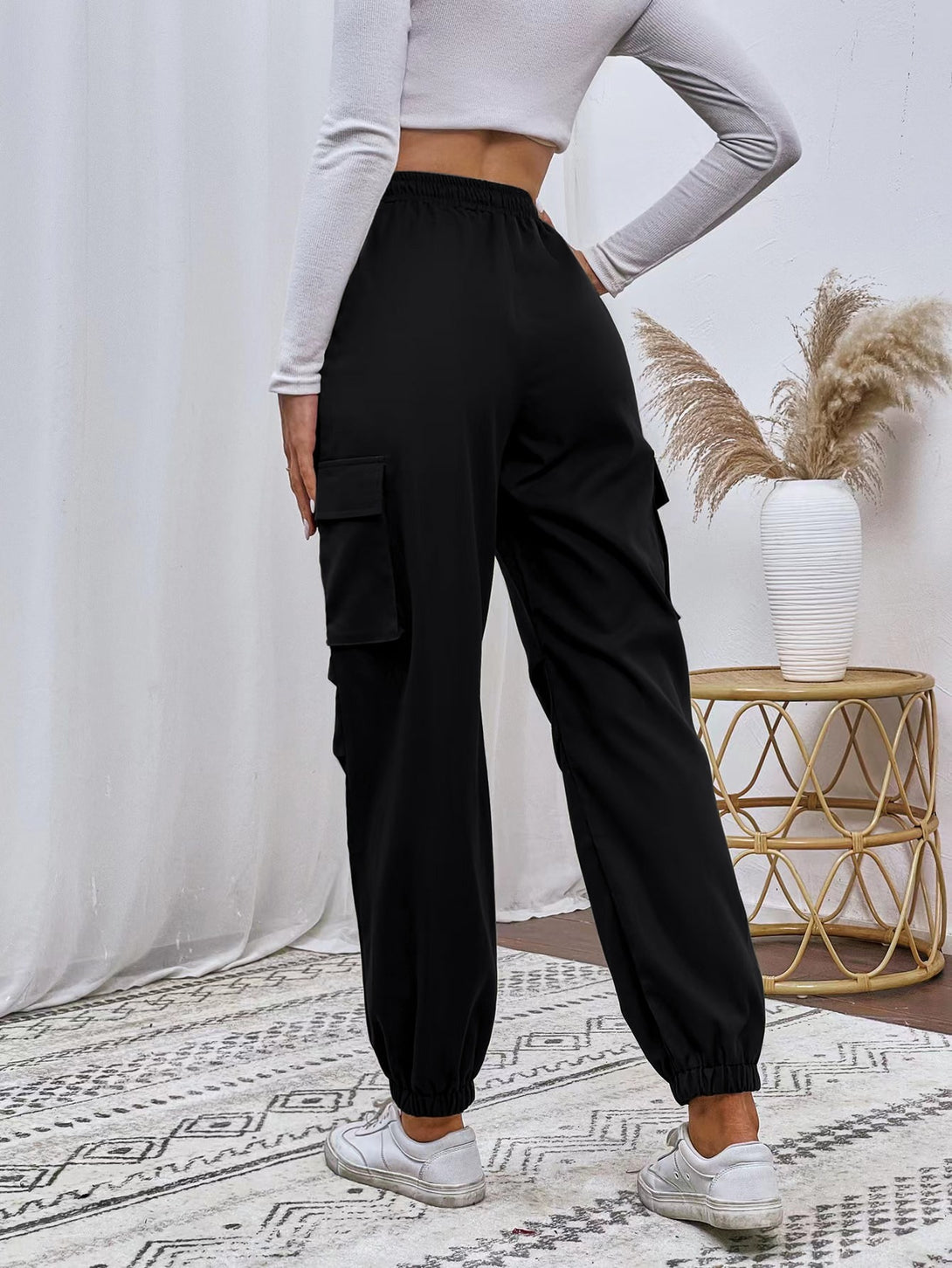 Ropa de Mujer, Ropa de Mujer, Bottoms de Mujer, Pantalones de Mujer, , Negro