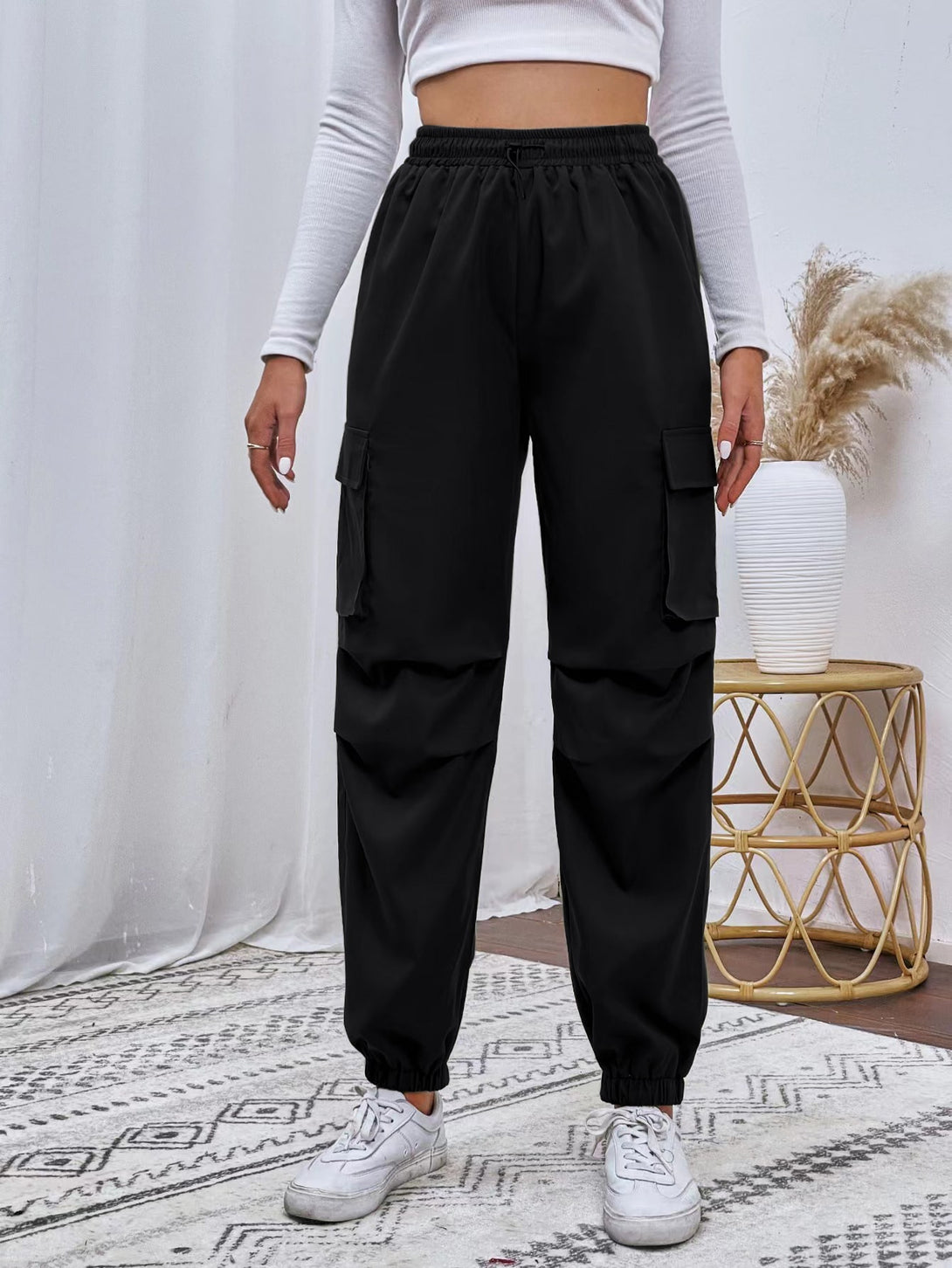 Ropa de Mujer, Ropa de Mujer, Bottoms de Mujer, Pantalones de Mujer, , Negro