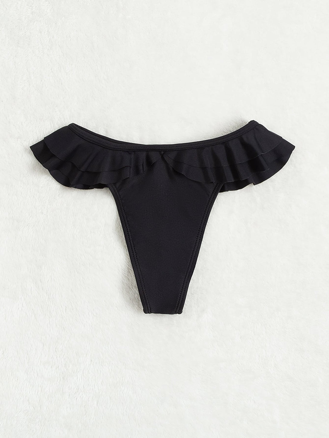 Ropa de Mujer, Ropa de Playa para Mujer, Women Bikini Bottoms, 8741857, Negro