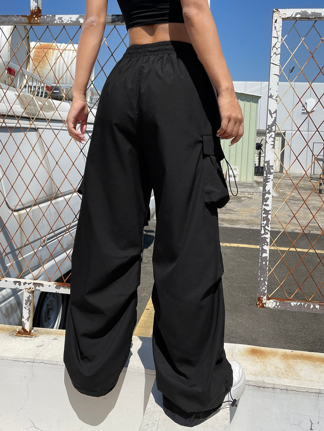 Ropa de Mujer, Ropa de Mujer, Bottoms de Mujer, Pantalones de Mujer, , Negro