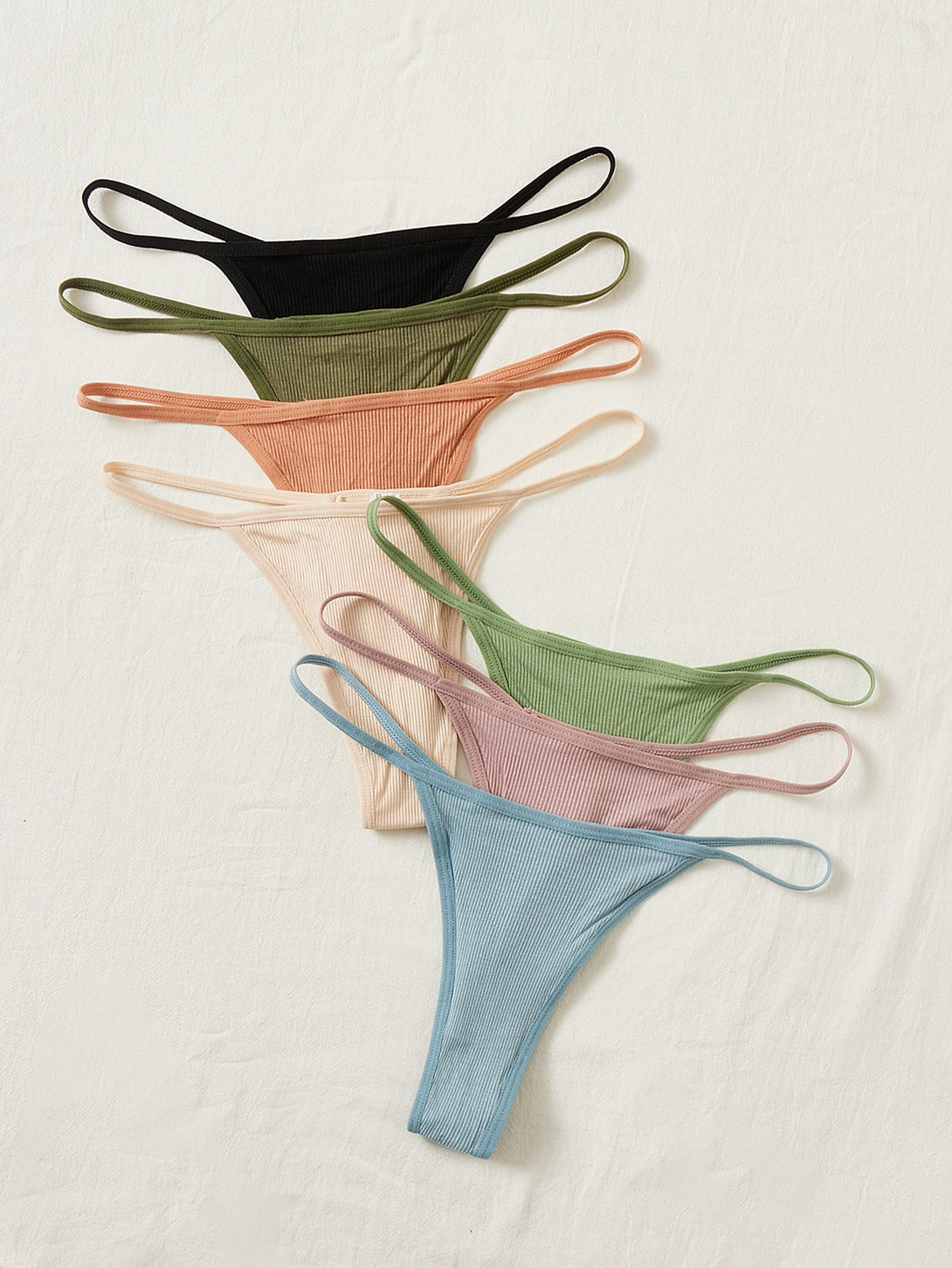 Ropa Interior y Ropa de Dormir, Braguitas de Mujer, Tangas de Mujer, 12274824, Multicolor