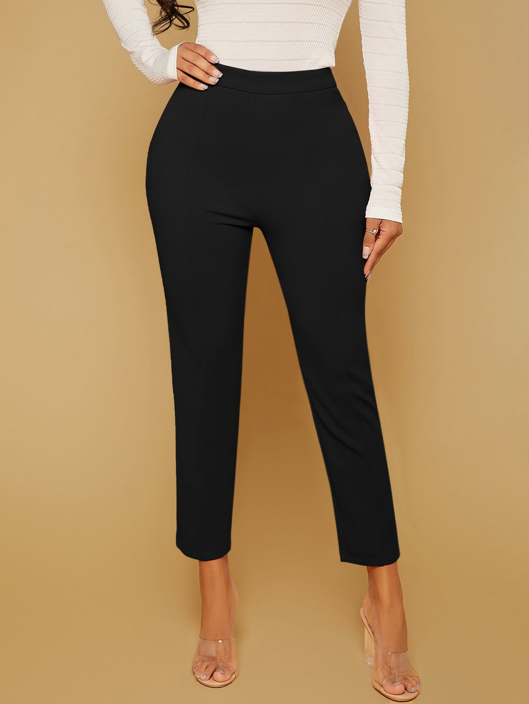 Ropa de Mujer, Ropa de Mujer, Bottoms de Mujer, Pantalones de Mujer, OUTFITS LOOKBOOK, Negro