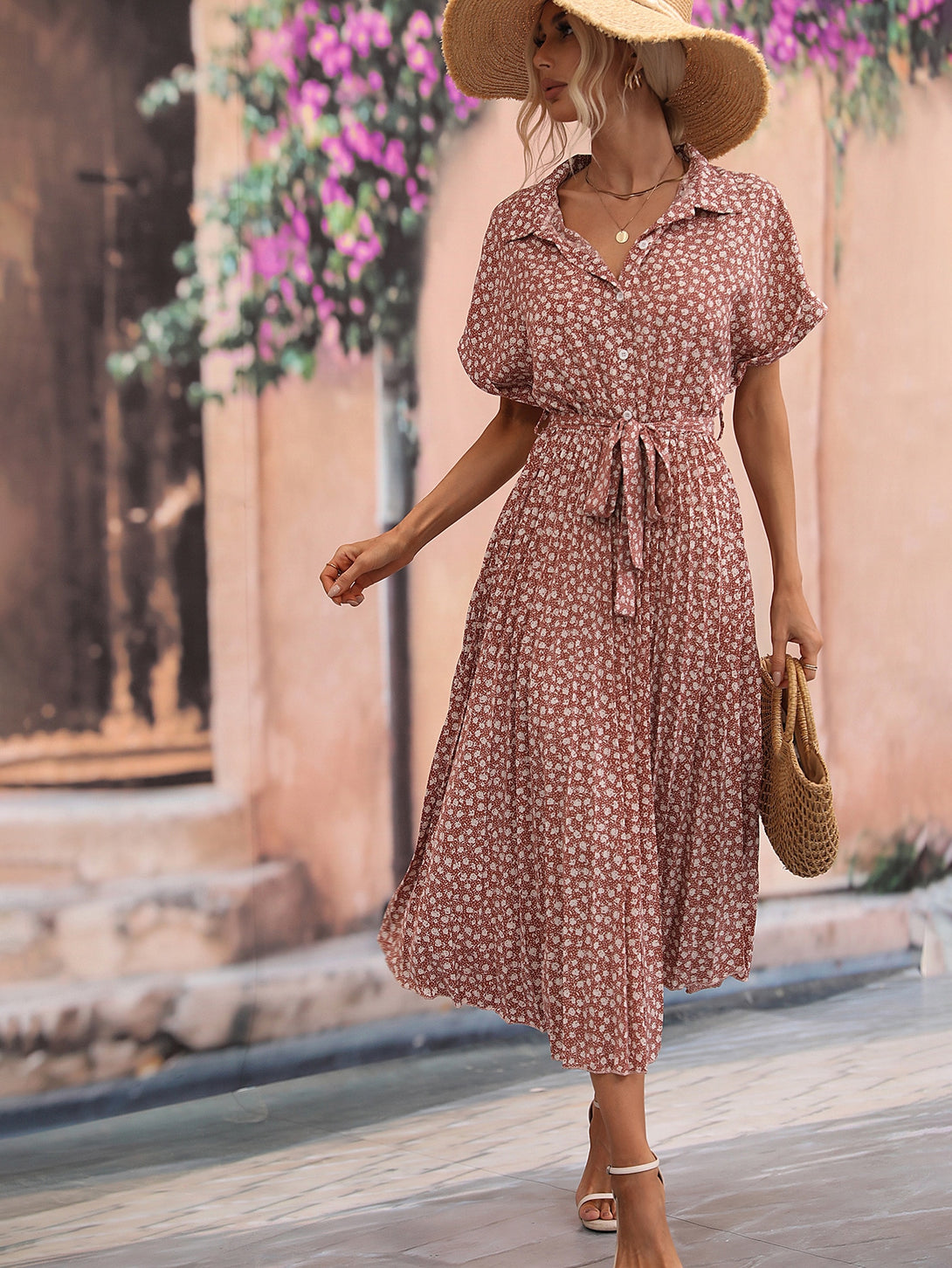 Ropa de Mujer, Ropa de Mujer, Vestidos de mujer, Vestidos largos de mujer, Colección de trajes de mujer, Rosa vieja