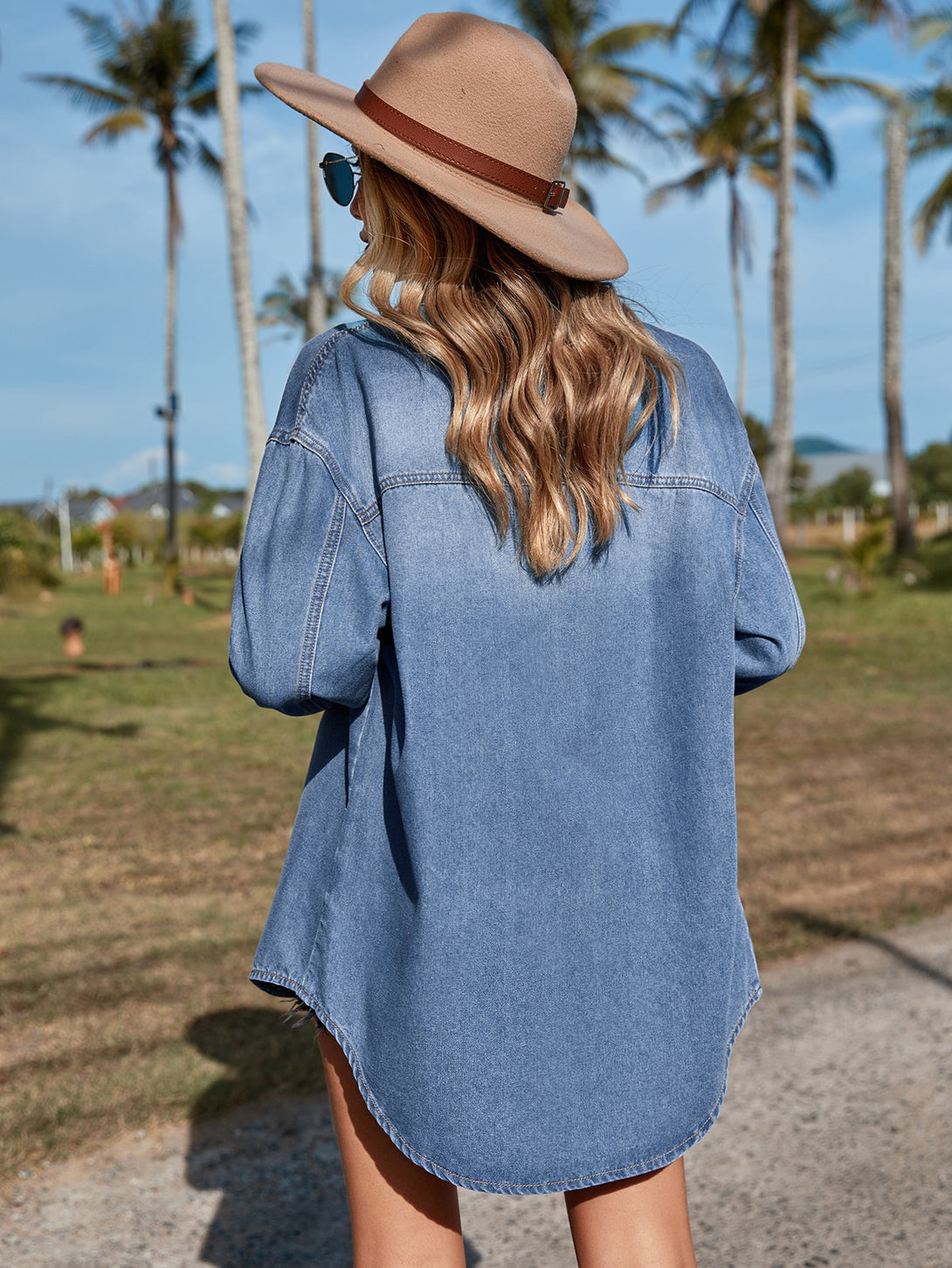 Ropa de Mujer, Mezclilla para mujer, Tops mezclilla de mujer, 12741318, Azul lavado medio