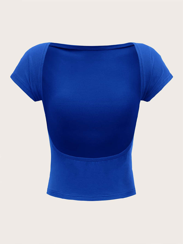 Ropa de Mujer, Ropa de Mujer, Tops & Blusas & Camisetas de Mujer, Camisetas de Mujer, OUTFITS LOOKBOOK, azul real