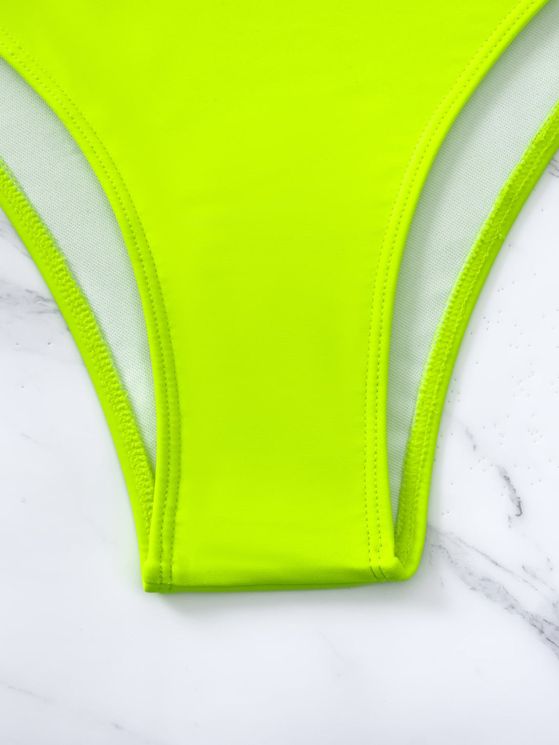 Ropa de Mujer, Ropa de Playa para Mujer, Bañadores de una pieza para Mujer, 13232184, Verde Lima
