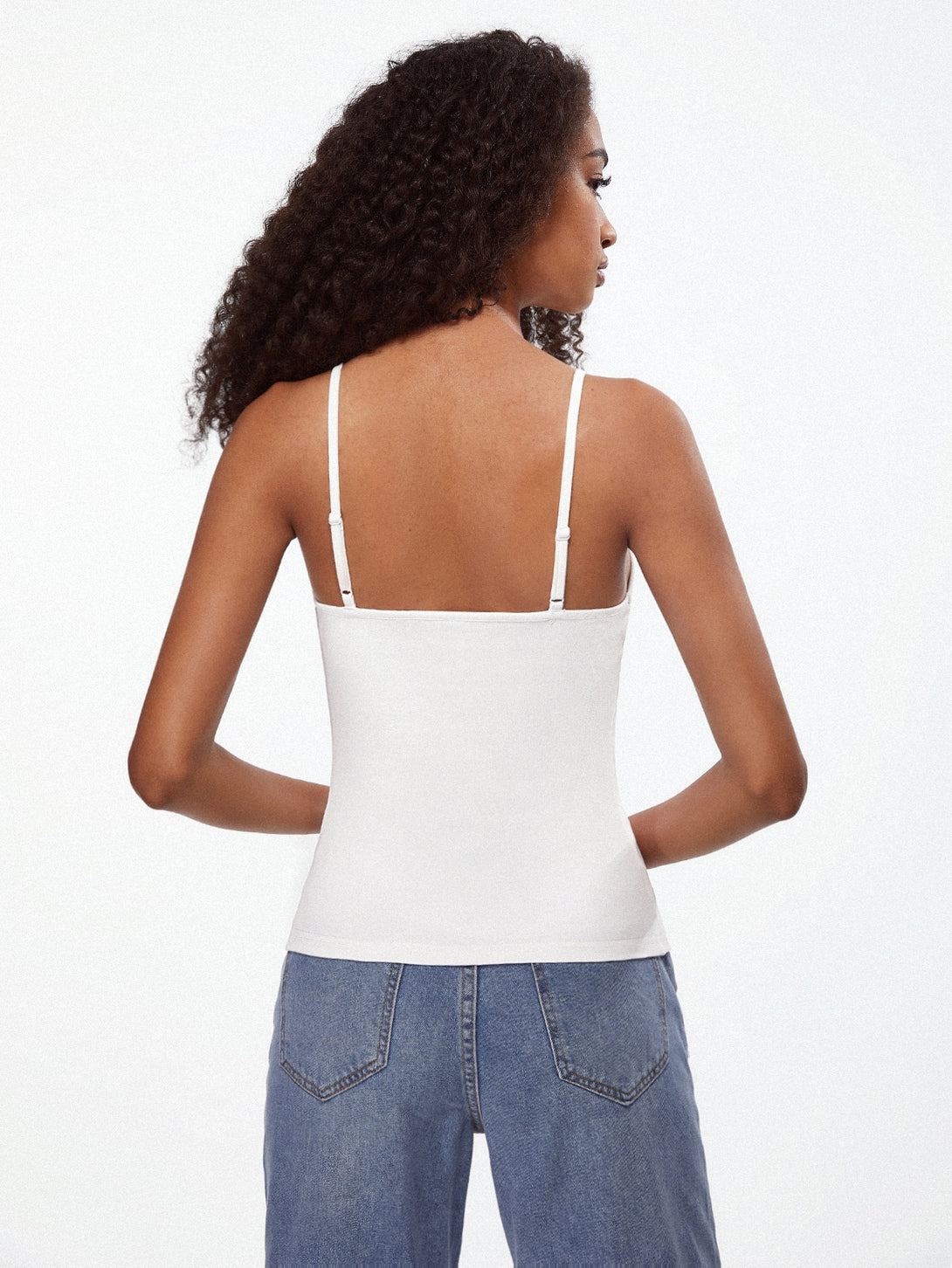 Ropa de Mujer, Tops & Blusas & Camisetas de Mujer, Camisetas & Tops de Tirantes de Mujer, COUPLE LOOKBOOK, 12997116, Blanco