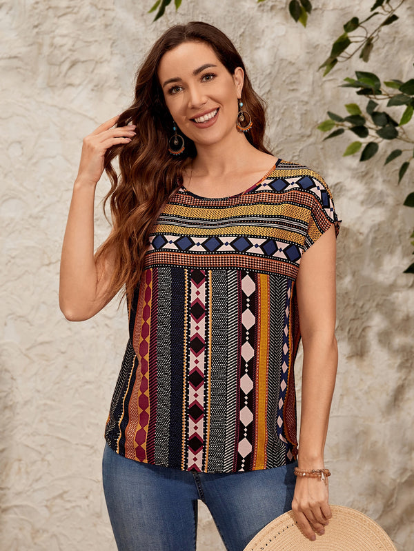 Ropa de Mujer, Ropa de Mujer, Tops & Blusas & Camisetas de Mujer, Blusas de Mujer, Multicolor