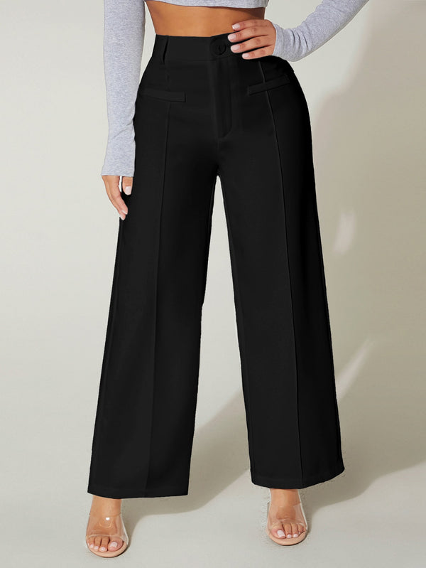 Ropa de Mujer, Ropa de Mujer, Bottoms de Mujer, Pantalones de Mujer, Colección de trajes de mujer, Negro