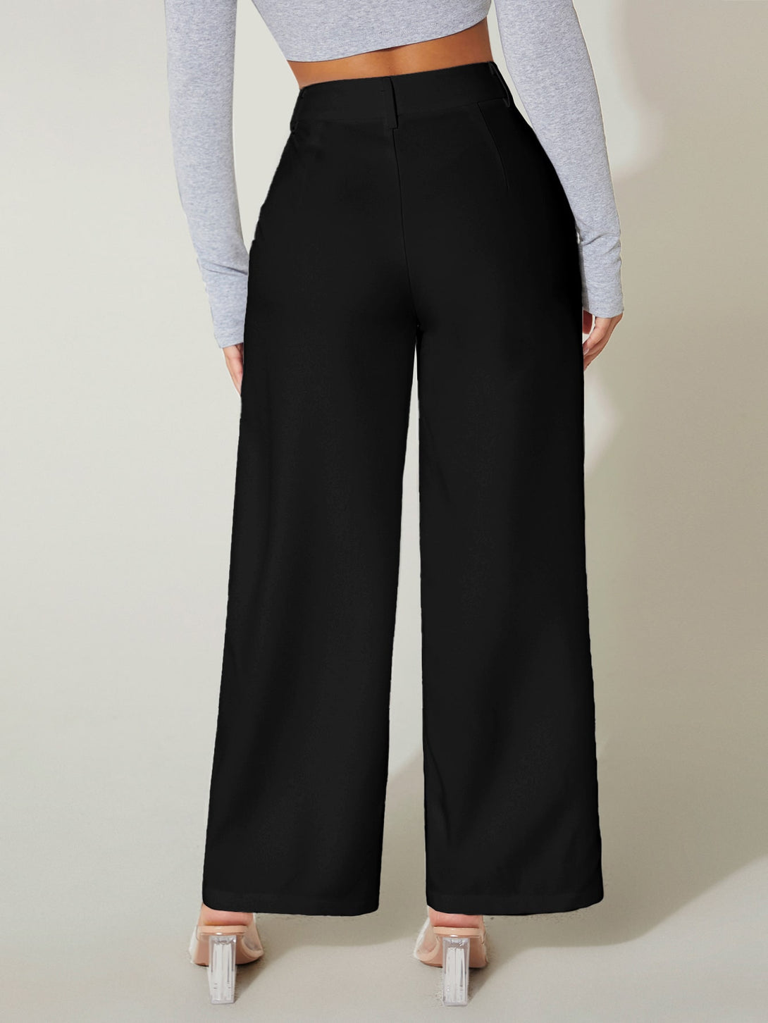 Ropa de Mujer, Ropa de Mujer, Bottoms de Mujer, Pantalones de Mujer, Colección de trajes de mujer, Negro