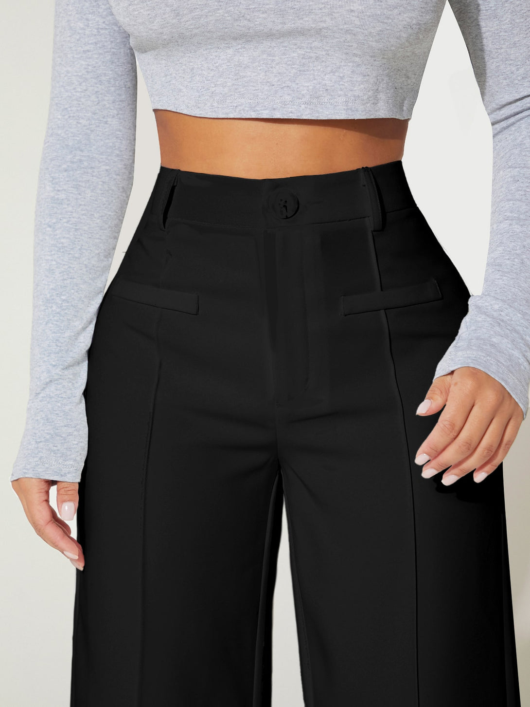 Ropa de Mujer, Ropa de Mujer, Bottoms de Mujer, Pantalones de Mujer, Colección de trajes de mujer, Negro