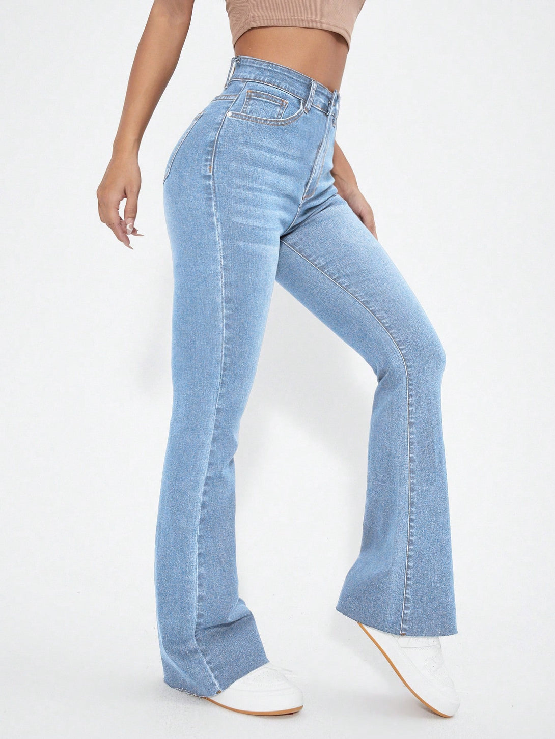 Ropa de Mujer, Ropa de Mujer, Mezclilla para mujer, Jeans para mujer, , Azul lavado medio