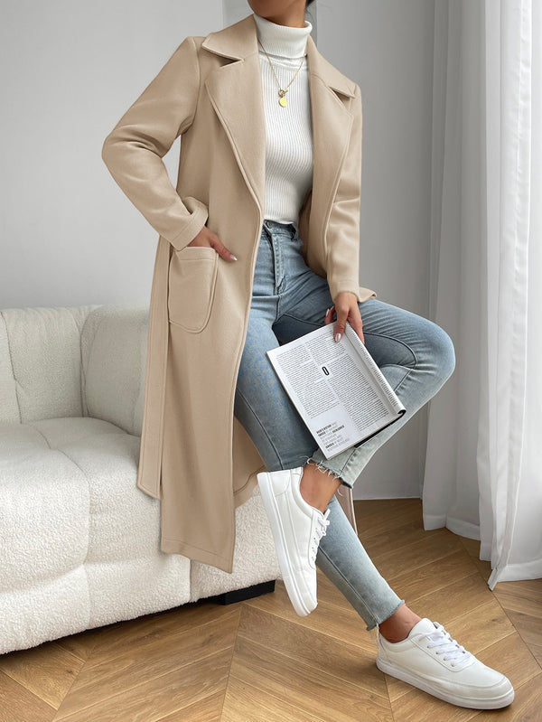 Ropa de Mujer, Ropa de Exterior para Mujer, Abrigos de Mujer, 13963469, Albaricoque