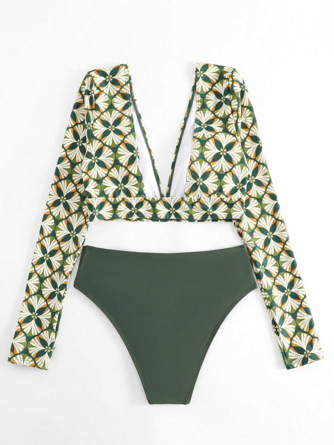 Ropa de Mujer, Ropa de Playa para Mujer, Sets de Bikini para Mujer, 14242331, Verde