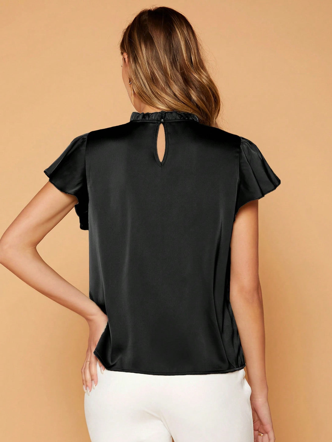 Ropa de Mujer, Ropa de Mujer, Tops & Blusas & Camisetas de Mujer, Blusas de Mujer, Negro