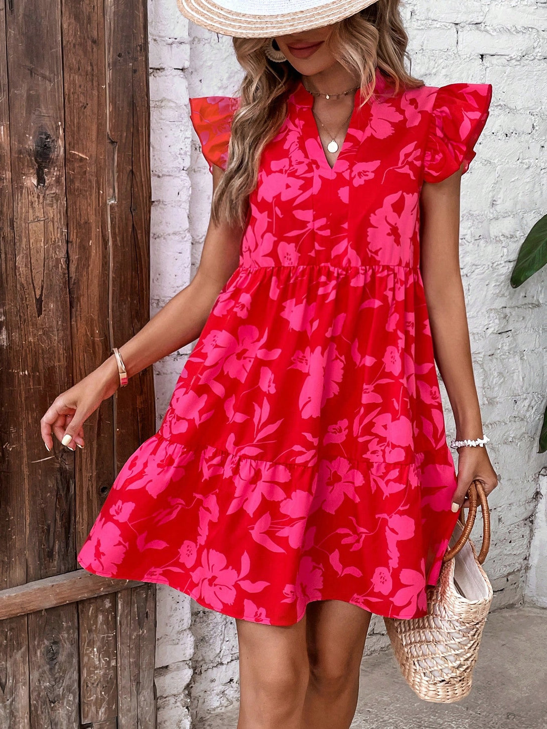 Ropa de Mujer, Ropa de Mujer, Vestidos de mujer, Vestidos midi para mujer, Colección de trajes de mujer, Rojo