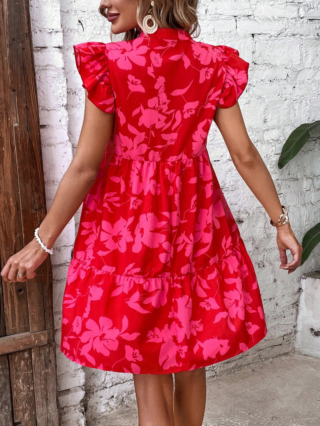 Ropa de Mujer, Ropa de Mujer, Vestidos de mujer, Vestidos midi para mujer, Colección de trajes de mujer, Rojo