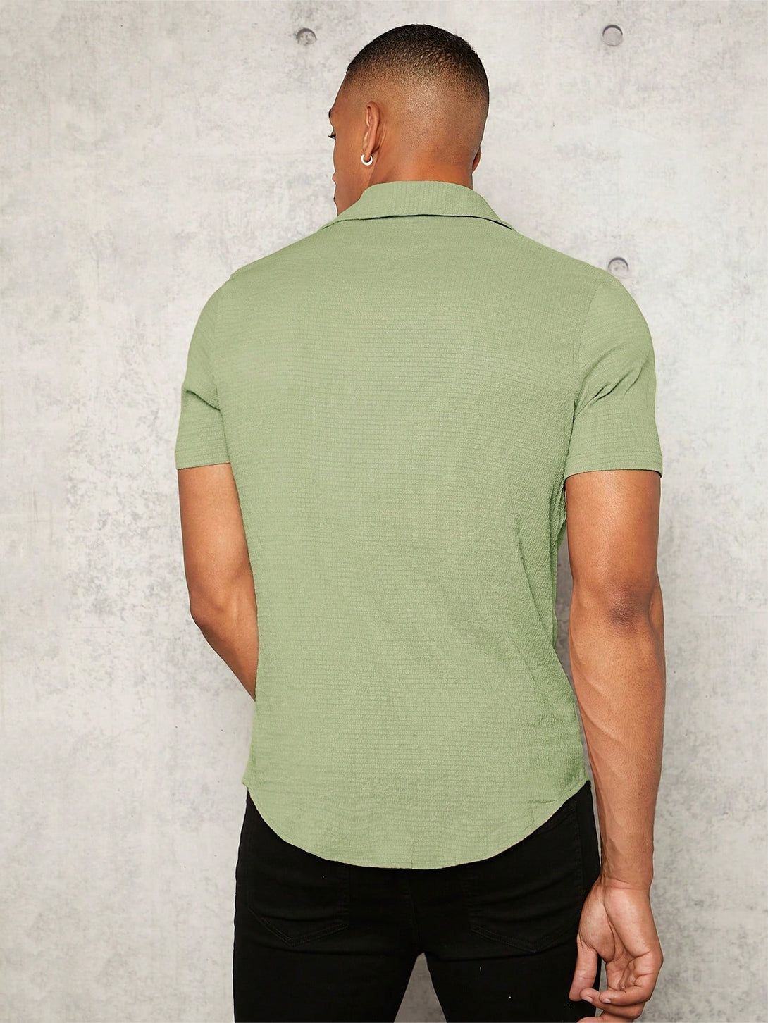 Hombres, Ropa de hombre, Tops para Hombre, Camisas  para hombre, 14532452, verde menta