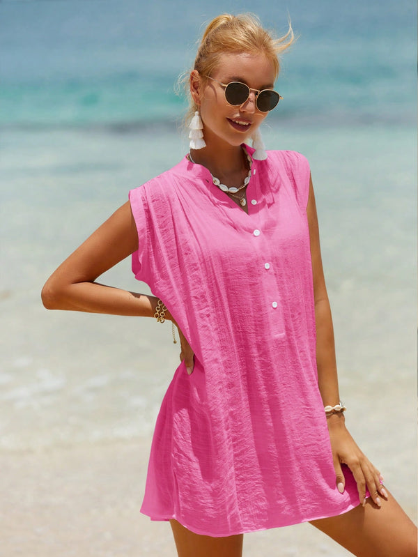 Ropa de Mujer, Ropa de Mujer, Ropa de Playa para Mujer, Pareos para Mujer, Rosa Fucsia