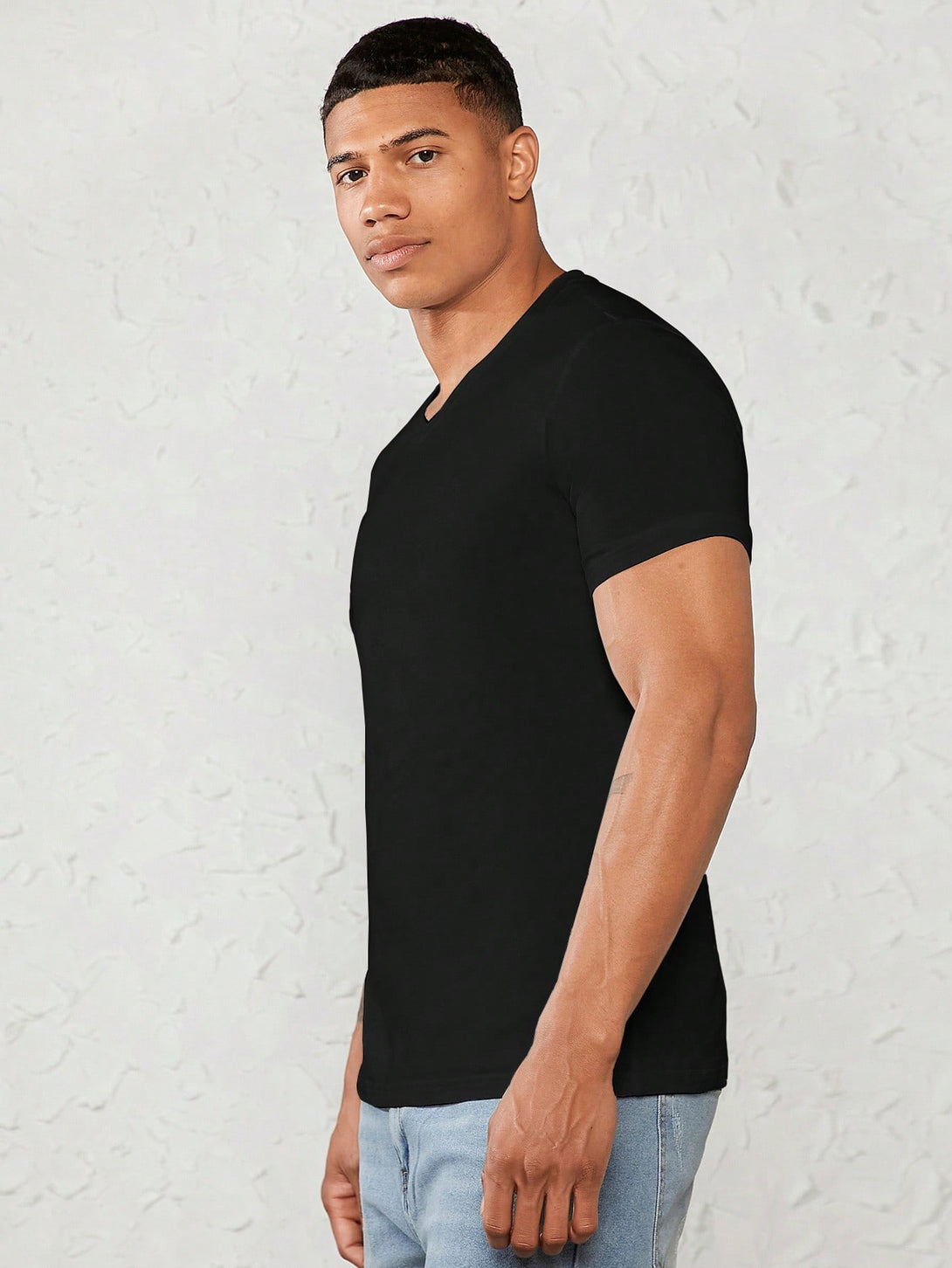 Hombres, Ropa de hombre, Tops para Hombre, Camisetas de hombre, 15229121, Negro