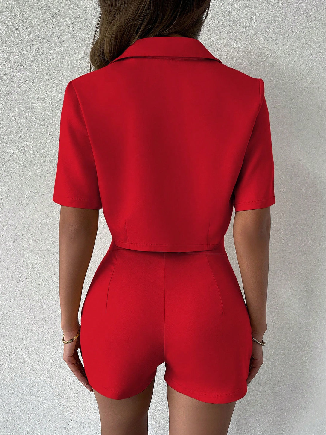 Ropa de Mujer, Trajes de Mujer, Sets de Traje de Mujer, Colección de trajes de mujer, 15294606, Rojo