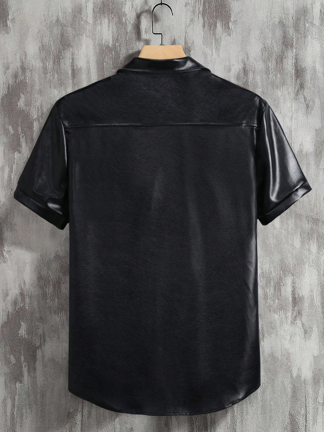 Hombres, Ropa de hombre, Tops para Hombre, Camisas  para hombre, 16081801, Negro