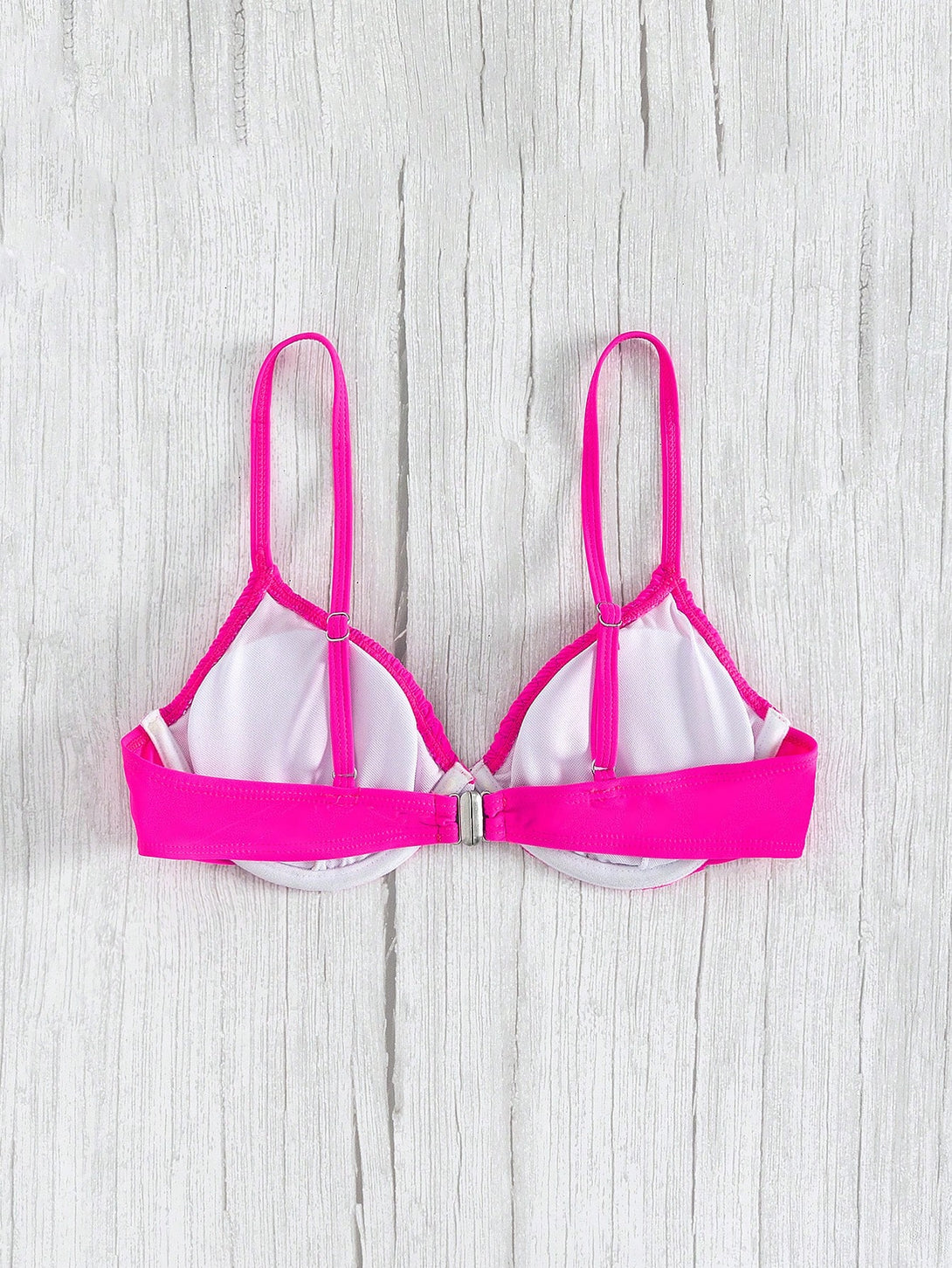 Ropa de Mujer, Ropa de Playa para Mujer, Tops de Bikini para Mujer, 16479611, Rosa Fucsia
