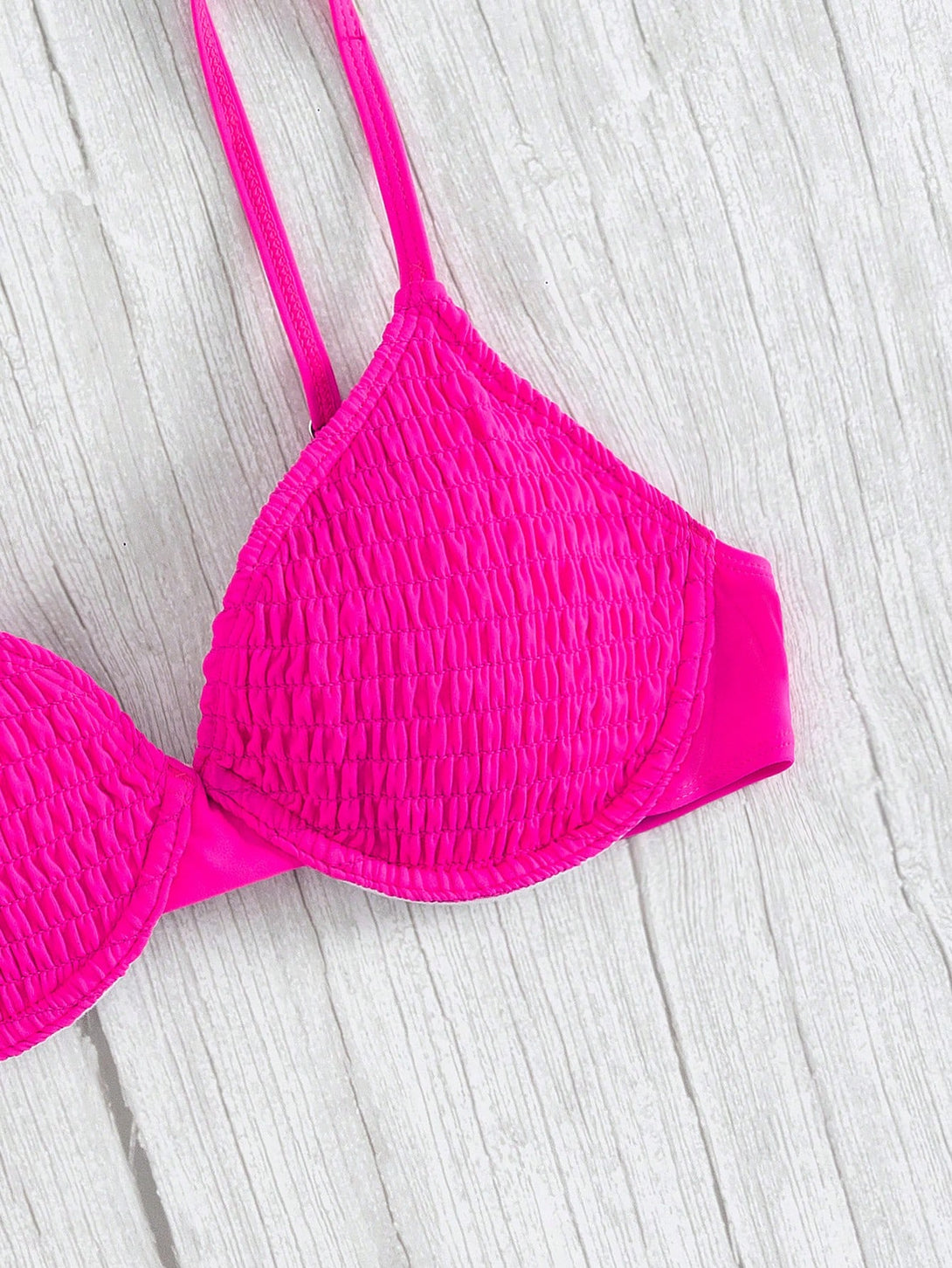 Ropa de Mujer, Ropa de Playa para Mujer, Tops de Bikini para Mujer, 16479611, Rosa Fucsia