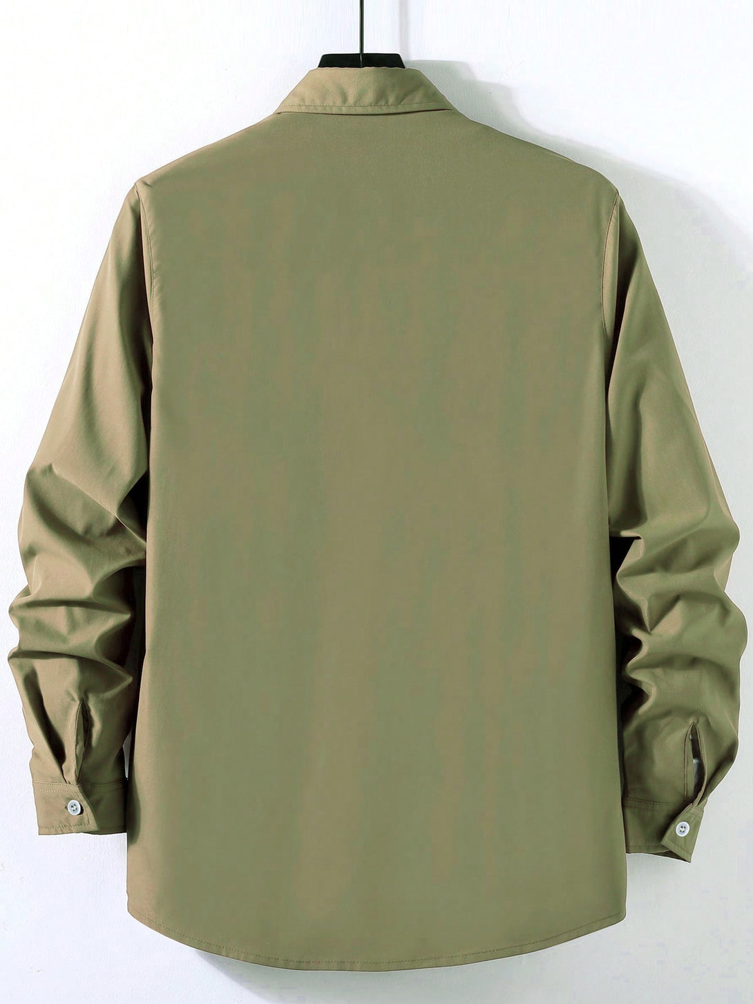 Hombres, Ropa de hombre, Tops para Hombre, Camisas  para hombre, 17394404, Verde militar