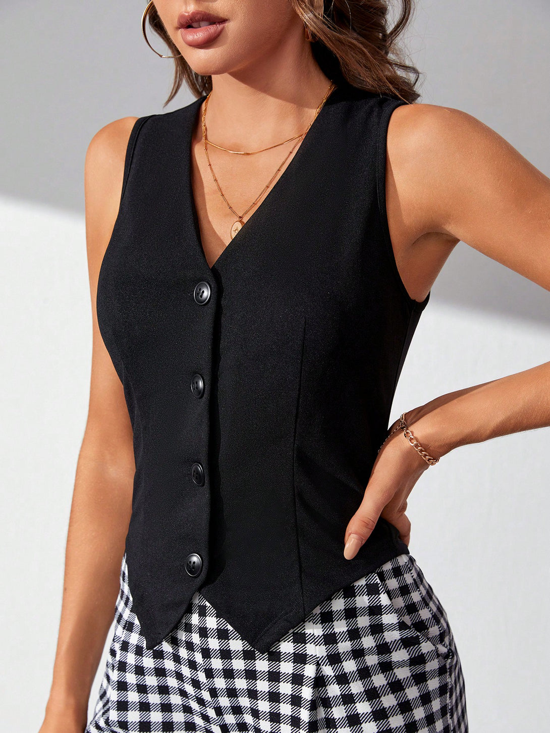 Ropa de Mujer, Trajes de Mujer, Blazers ligeros para mujer, , 17434614, Negro