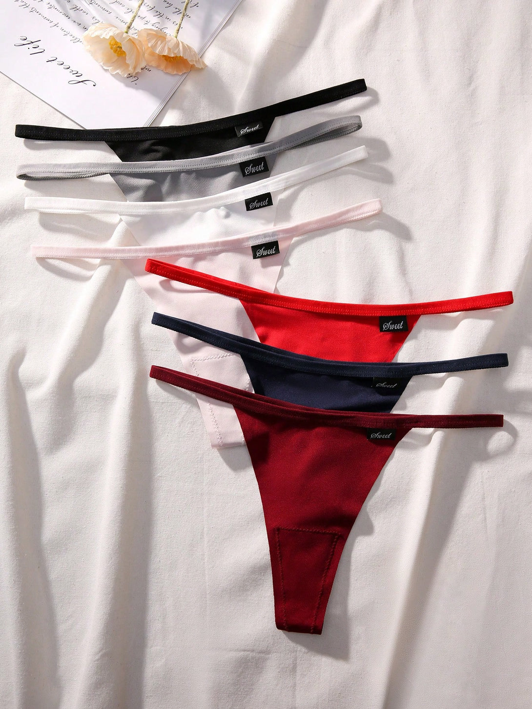 Ropa Interior y Ropa de Dormir, Braguitas de Mujer, Tangas de Mujer, 18359779, Multicolor