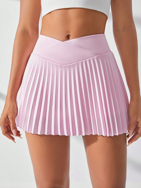 Deportes & Exteriores, Ropa deportiva Mujer, Pantalones deportivos Mujer, Falda & Skorts deportivas para mujer, Rosa Pálido