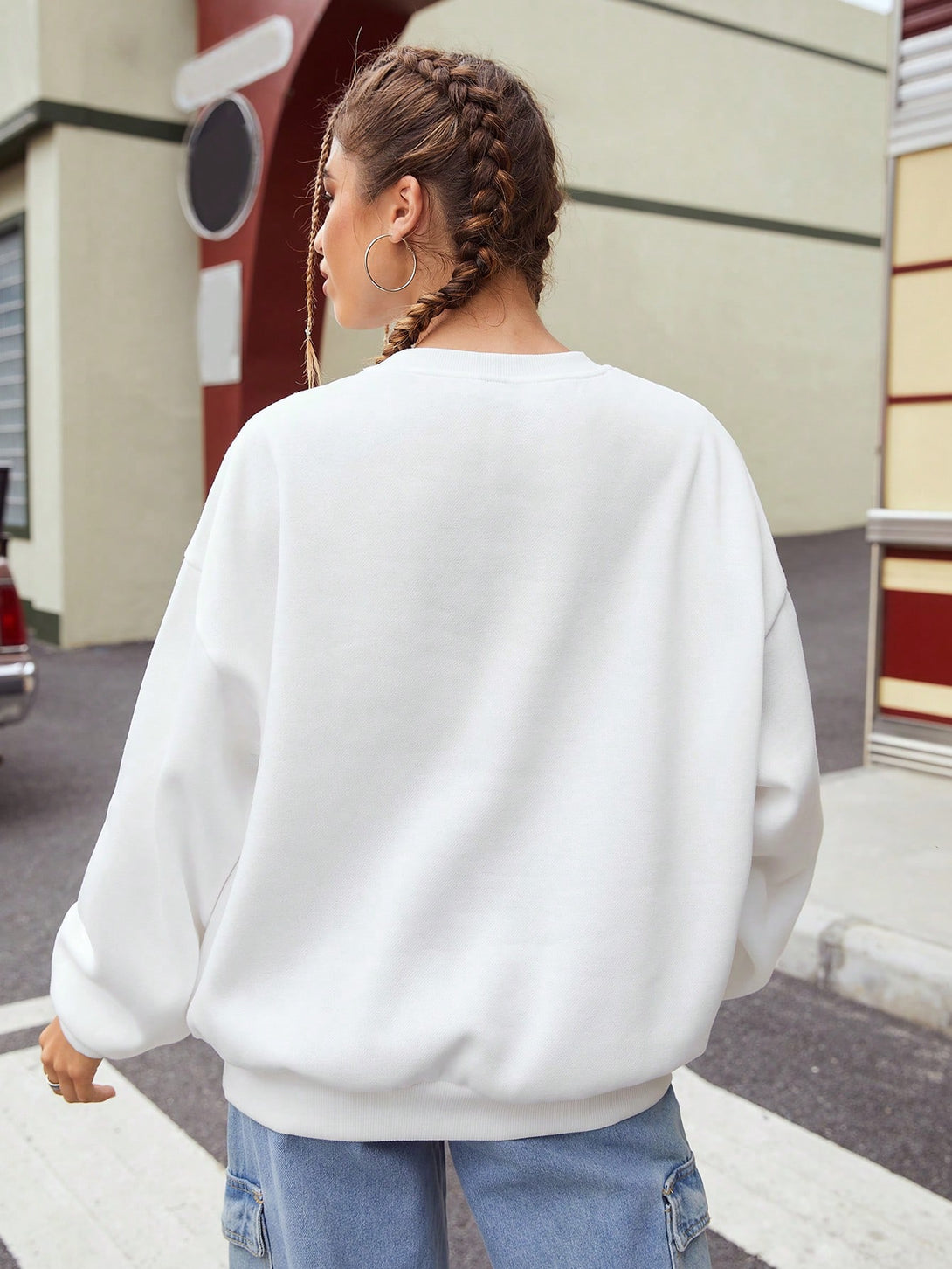 Ropa de Mujer, Ropa de Mujer, Sudaderas de Mujer, Colección de trajes de mujer, Blanco