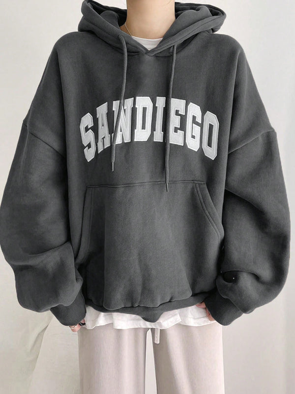 Ropa de Mujer, Ropa de Mujer, Sudaderas de Mujer, Gris Oscuro