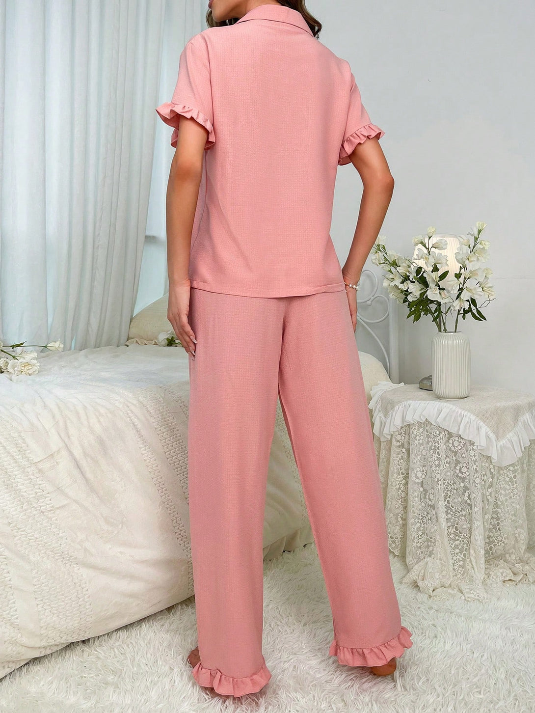 Ropa Interior y Ropa de Dormir, Pijama & Ropa de Descanso de Mujer, Ropa de Dormir para Mujeres, Sets de Pijamas de Mujer, Rosa