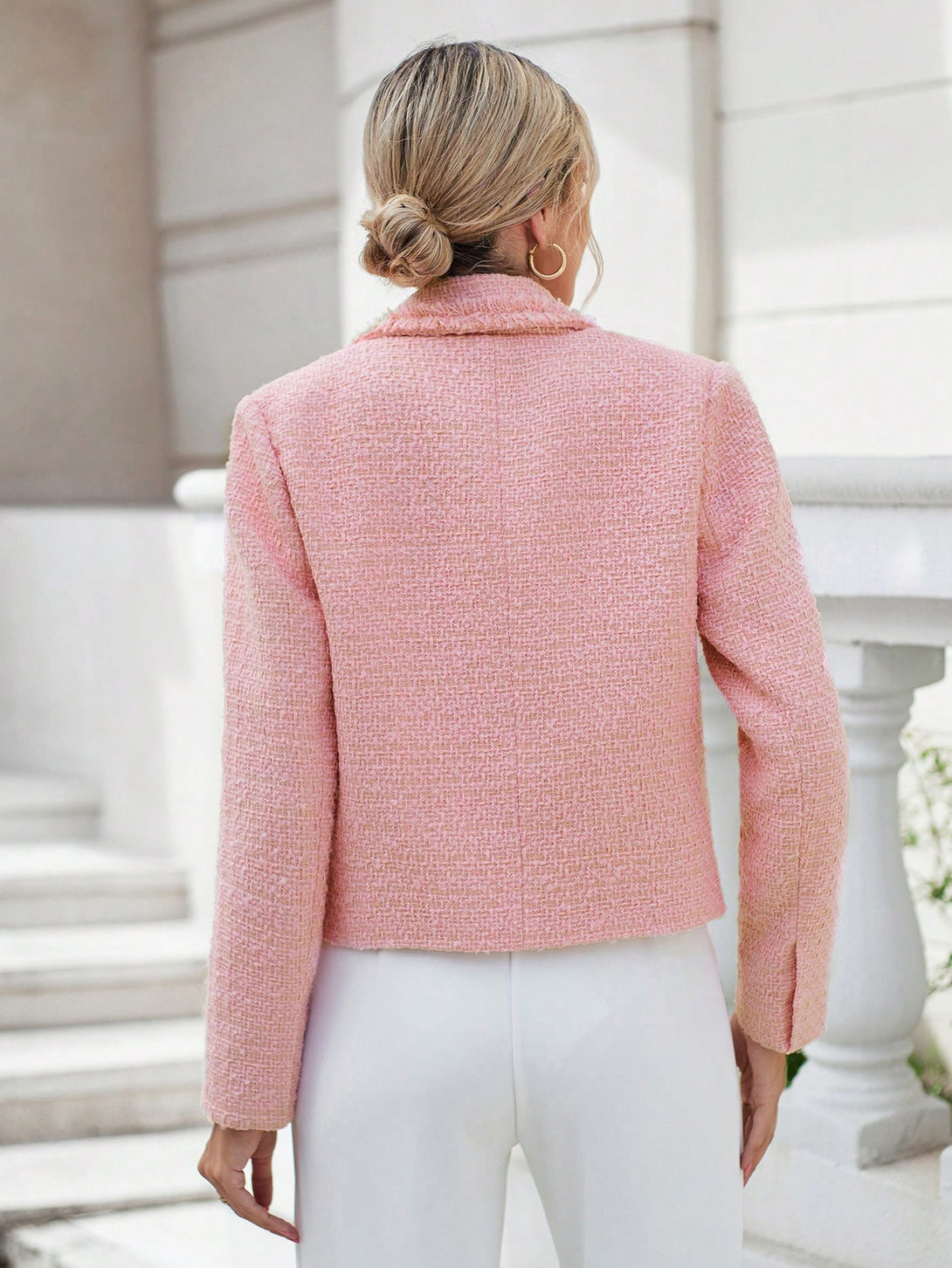 Ropa de Mujer, Trajes de Mujer, Blazers de Mujer, Colección de trajes de mujer, 20487301, Rosa