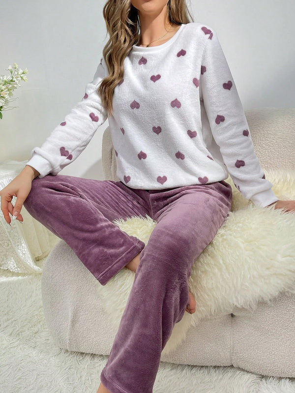 Ropa Interior y Ropa de Dormir, Pijama & Ropa de Descanso de Mujer, Ropa de Dormir para Mujeres, Sets de Pijamas de Mujer, 21029742, Morado