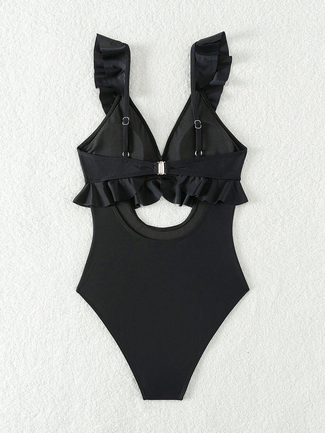 Ropa de Mujer, Ropa de Playa para Mujer, Bañadores de una pieza para Mujer, Colección de trajes de mujer, 21356923, Negro
