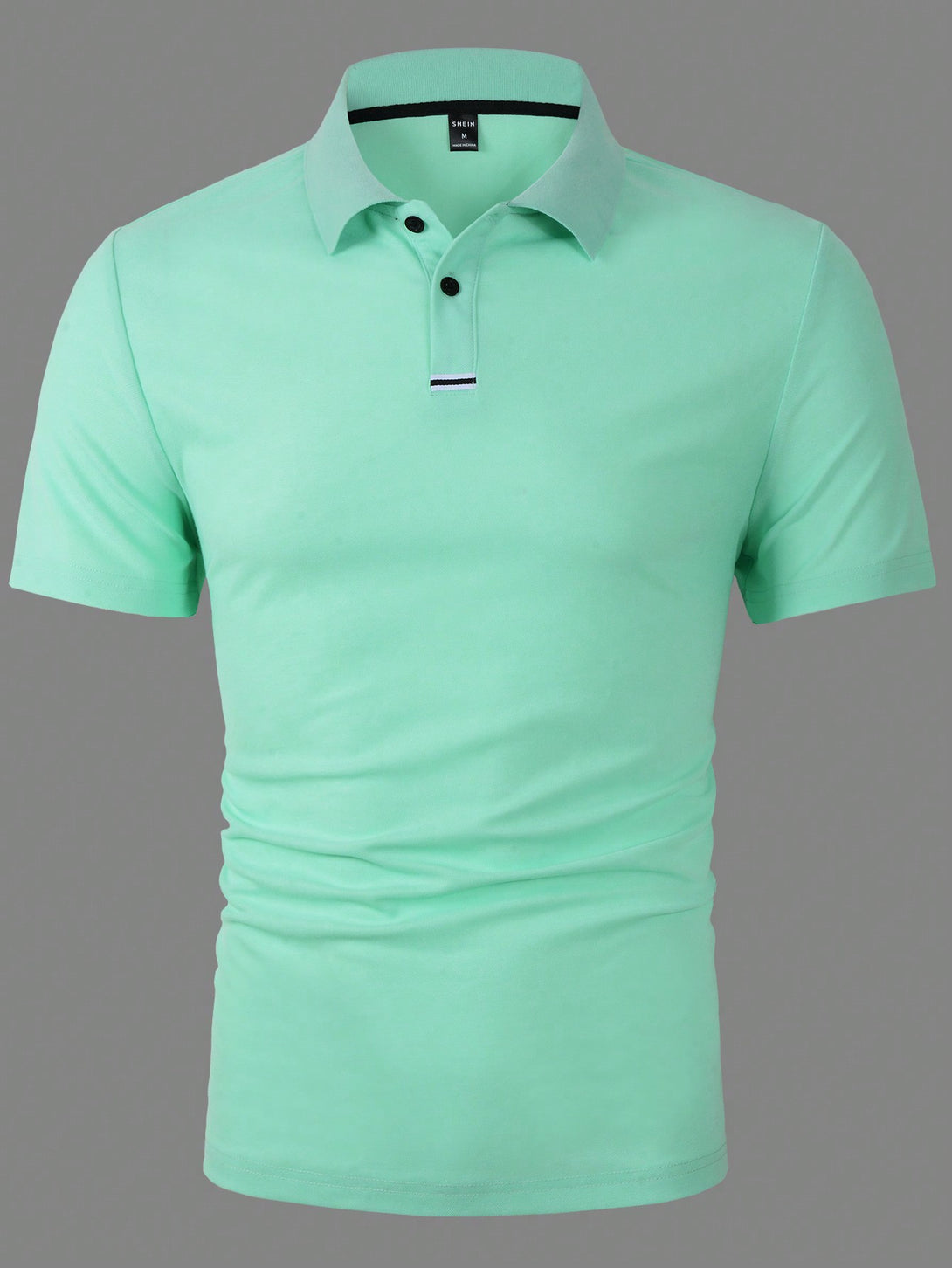 Hombres, Ropa de hombre, Tops para Hombre, Polos para Hombre, 20995261, verde menta