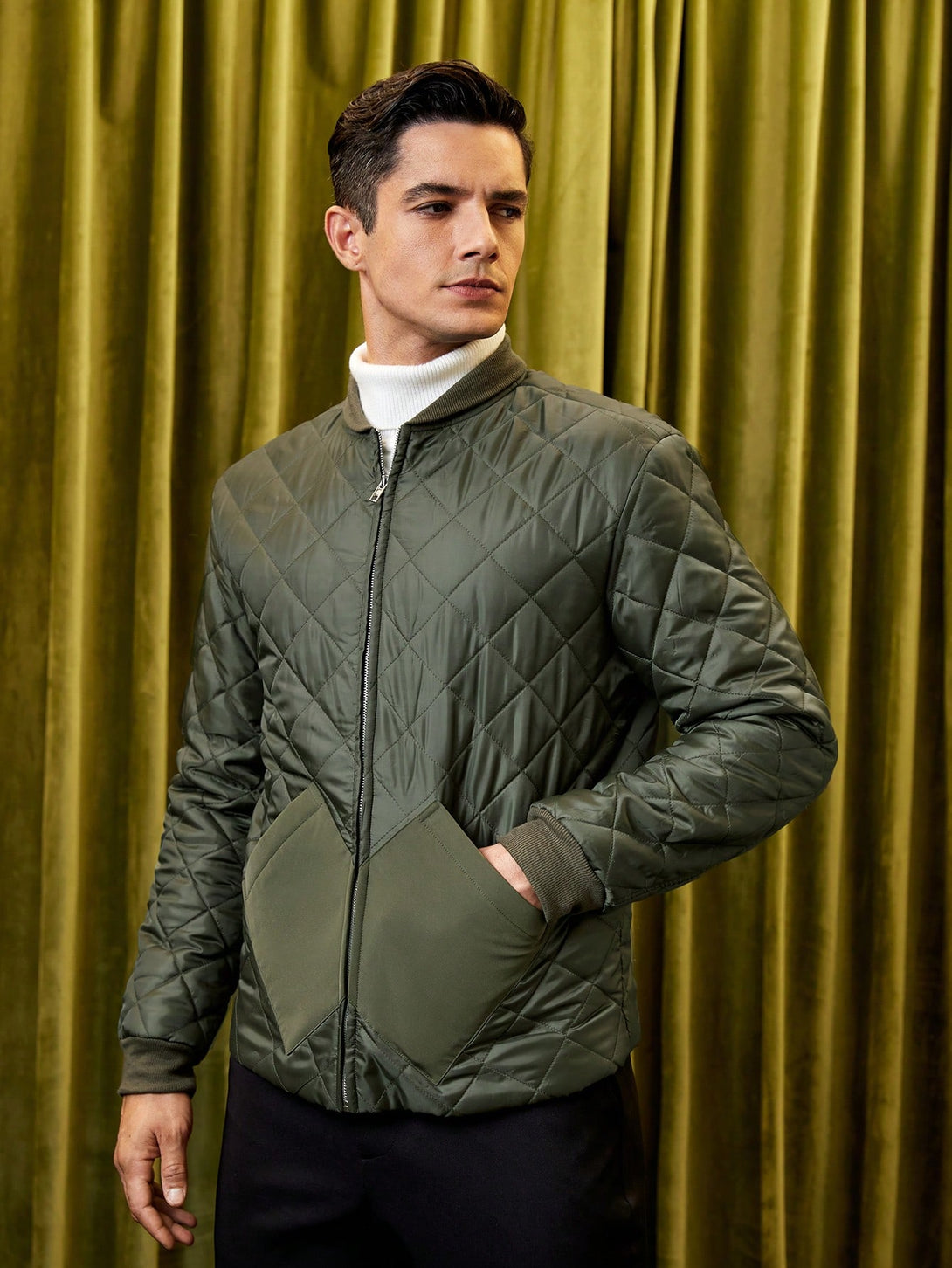 Hombres, Ropa de hombre, Chaquetas & Abrigos para Hombre, Abrigos de invierno Masculinos, 22175303, Verde