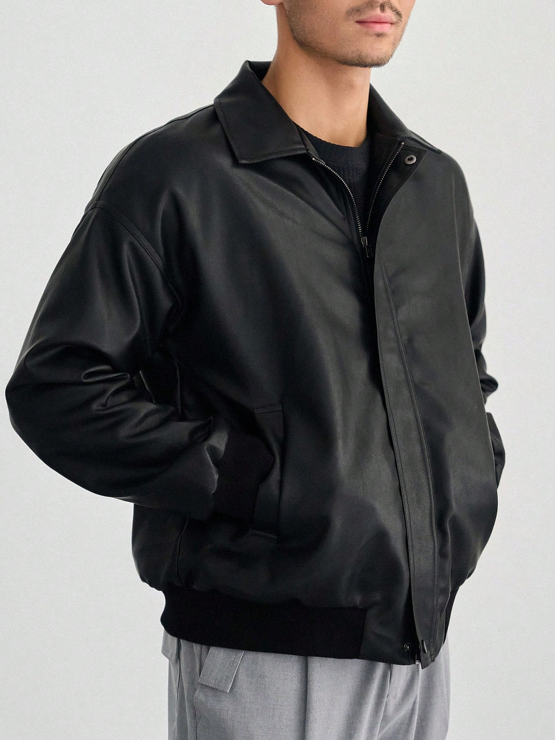 Hombres, Ropa de hombre, Chaquetas & Abrigos para Hombre, 22384893, Negro