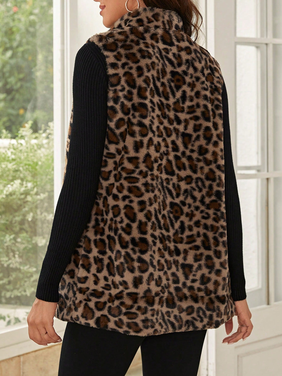 Ropa de Mujer, Ropa de Exterior para Mujer, Abrigos de Pieles Similares para Mujer, 21037070, Multicolor