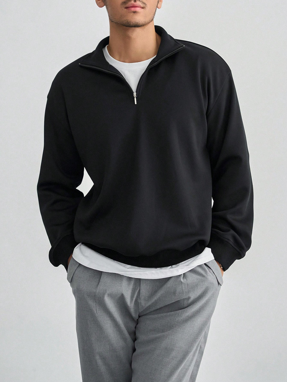 Hombres, Ropa de hombre, Capuchas & Sudaderas para hombres, Sudaderas para hombre, 22519297, Negro