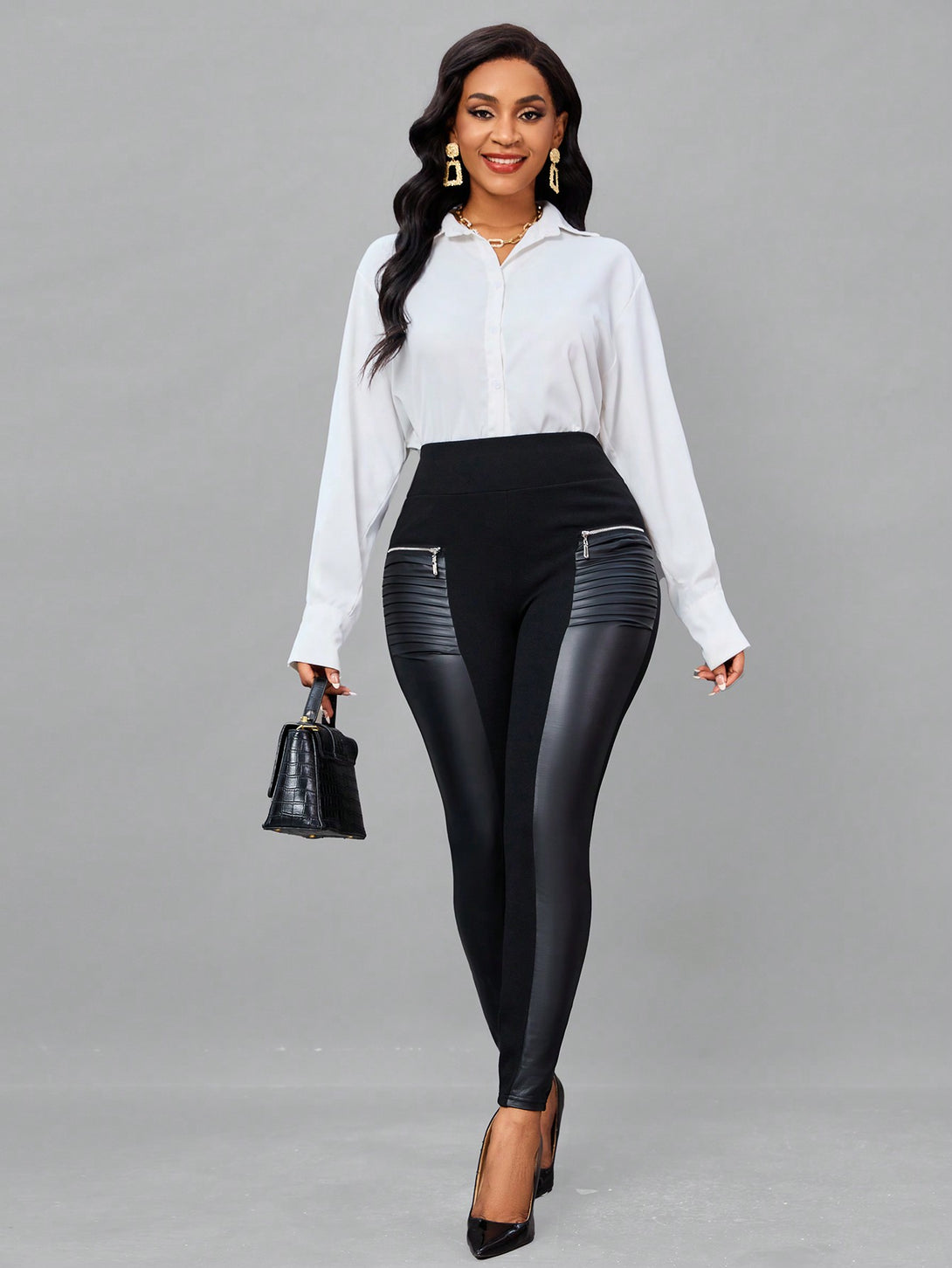 Ropa de Mujer, Ropa de Mujer, Bottoms de Mujer, Leggings para Mujer, OUTFITS LOOKBOOK, Negro