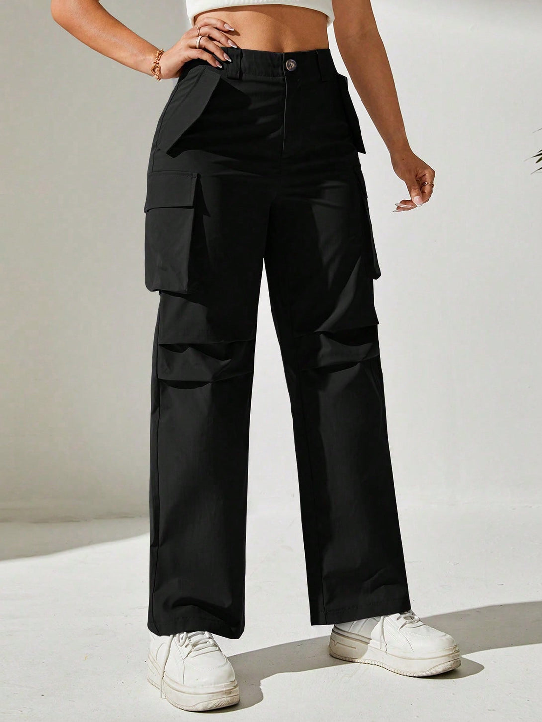 Ropa de Mujer, Ropa de Mujer, Bottoms de Mujer, Pantalones de Mujer, Colección de trajes de mujer, Negro