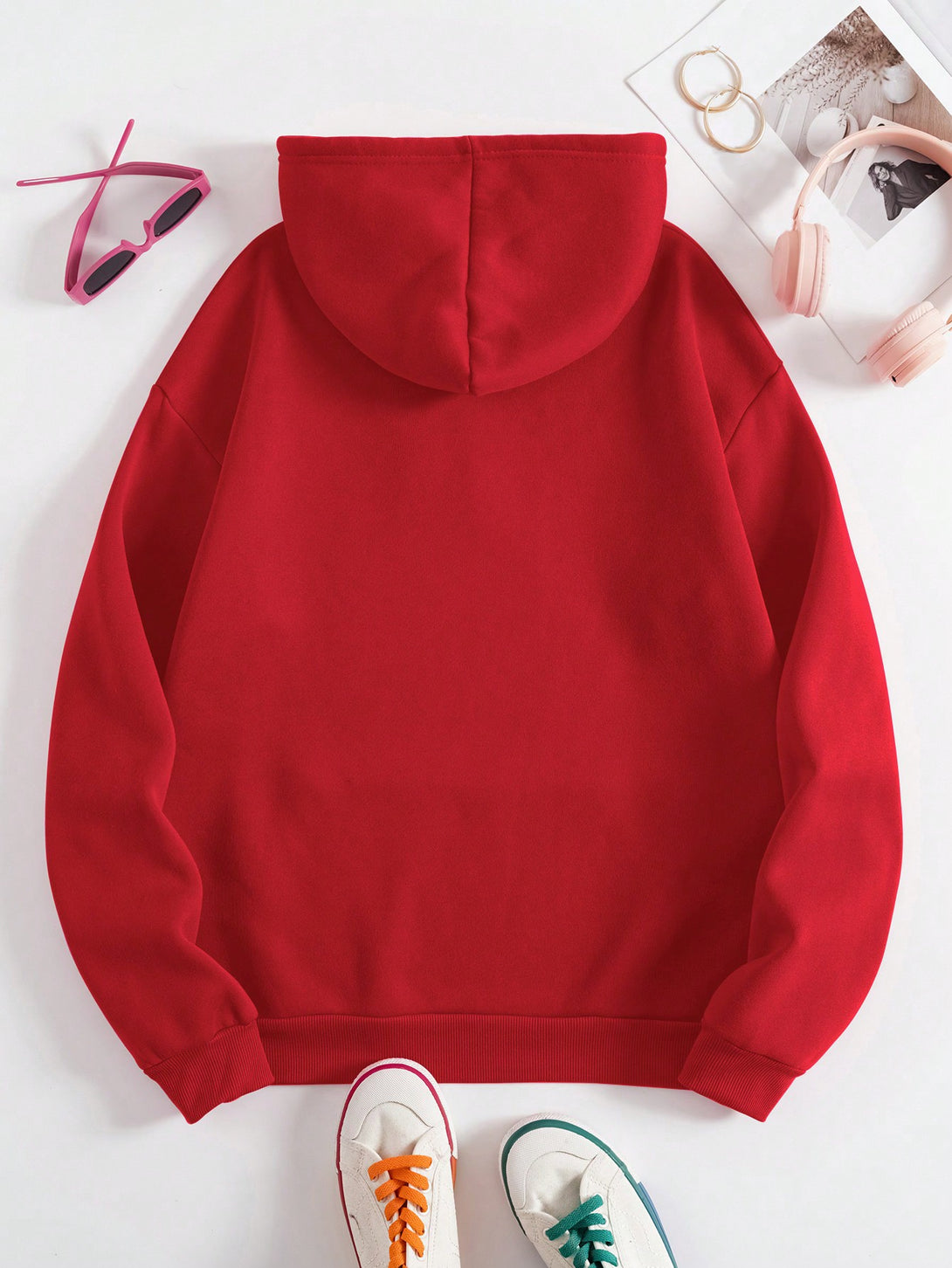 Ropa de Mujer, Ropa de Mujer, Sudaderas de Mujer, Rojo